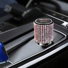 1個亮面手工水鑽車用充電器，快速充電 USB Type-C 車用手機充電器，鑽石適配器，相容手機、行車記錄器、GPS 及其他設備，適合男女的完美節日/生日禮物 - 彩色 - 查看 67