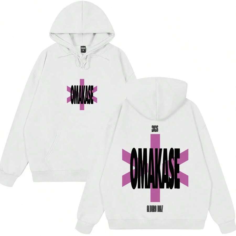 Men Hoodies - 白色 - 查看 1
