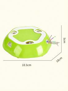 Automatic Cat Toy, Interactive Cat Toy For Indoor Cats And Kittens, Multi-Hole Random Pop-Up Teaser Toy, Electric Cat Activity Toy, Suitable For Solo Play, Stimulates Hunting Instinct, Daily Entertainment - Multicolor - View 9