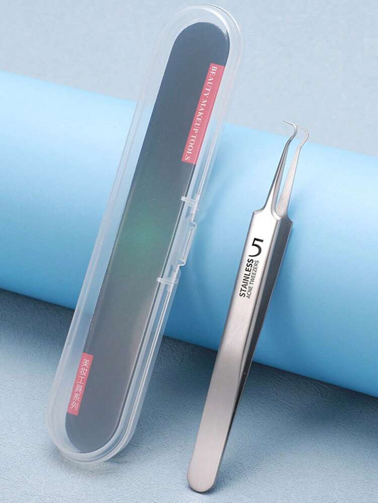 超細黑頭清除針，適用於正常肌膚，痘痘清除工具，優雅耐用設計，美容院面部護理工具，附收納袋 - 多色 - 查看 7