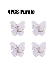 Multi-Functional Heavy Duty Rotating Butterfly Hooks-Drill-Free Adhesive Swivel Hooks With Adjustable Wings And Trident Hooks,Suitable For Indoor AndOutdoor Corners,Bathroomsand Kitchens-No Installation Required,Hangs Towels And Kitchen Utensils - Multicolor - View 20