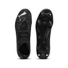Puma Men's Spring/Autumn Sports Long Stud Football Shoes, Rainproof Natural Grass Training Soccer Shoes 10736902 - Black-silver - View 3