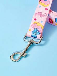 Care Bears X PETSIN 一款粉色狗绳，带有心形小熊图案，结实耐用。 - 粉色 - 查看 4