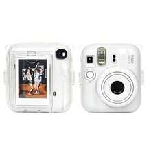 Mini 12/13 Funda Protectora Transparente, Equipo de Exterior de Moda, Resistente a Arañazos y a Golpes, con Función de Almacenamiento de Fotos - Ver 13