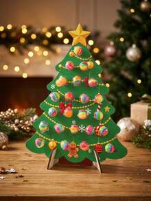 1pc Christmas Tree Lollipop Display Stand, Christmas Tree Shaped Lollipop Display Board, Christmas Candy Display Rack, Christmas Decoration, Christmas Party Decoration, Wedding Birthday Decoration, Lollipop Holder, Gender Reveal Party Supplies, Christmas Home Decor, Christmas Table Centerpiece, Christmas Gift, Home Kitchen Dining Table Decoration, Holiday Party Small Gift, Xmas Decor - Christmas Tree - View 7