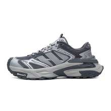 Adidas Unisex XLG STORM EDGE Lightweight Mecha Dad Shoes Training Sports Casual Shoes - Grey - View 9