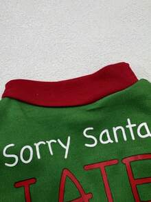 YOKLUN Christmas Fun Pet Sweatshirt, Small To Medium Dog Shiba Inu Autumn/Winter Holiday Couple Outfit Dog Clothes - Green - View 8