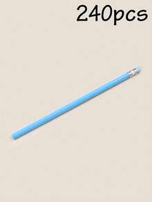 6-240pcs Customized Children's Pencils, Cute Colorful Stationery, Personalized Name Pencils, Custom School Opening Gift, Customizable Name Halloween Gift - Style B - View 9