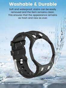Case And Strap For Royal Pop Watch, 2-In-1 Shock-Proof Protective Frame + Silicone Sports Strap, Converts Your Pocket Watch To Wristwatch - Multicolor - View 4