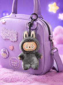 THE MONSTERS Front-End High Energy Series Vinyl Pendant Blind Box "Monster Power" Daily Backpack Charm Toy Blind Box, Labubu Blind Box Collection, Cute Labubu Pendant Series, Holiday Party Gift, Birthday, Christmas Gift - Multicolor - View 8