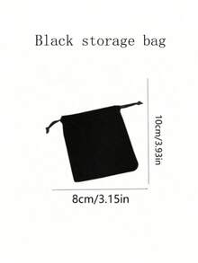 1pc Pink Makeup Brush Storage Bag With Zipper, Multi-Function Eyebrow Pencil Storage Pouch, Cosmetic Organizer Bag, Portable Toiletry Bag, Can Store Face Masks, Lipsticks, Suitable For Home, Gifts, Vacation, Travel - Multicolor - View 14