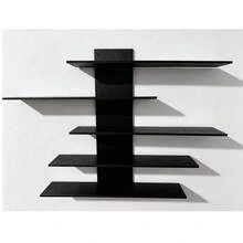 Multifunctional 5-Tier Wall-Mounted Display Shelf, Available In 2 Colors. Designed For Building Art Decoration. Space-Saving Home Corner Shelf, Wall-Mounted Triangular Storage Rack, Corner Shelf, Multi-Tier Bathroom Bookshelf, Multi-Tier Kitchen Wall-Mounted Storage Rack - Multicolor - View 7
