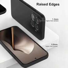 حافظة هاتف جديدة 2026 باللون الأسود النقي غير اللامع والمطفي متوافقة مع Honor 600/Honor 600 Pro/Honor X6d/Nova 15 Ultra, Nova 15, Nova 14; Reno15 5G, A6, Find X9 Pro, A6 Pro 4G/5G, Reno13 5G, Reno13 Pro 5G, Reno11; Honor X9a, Magic7 Pro, Magic7 Lite, Magic6 Lite, Magic7, Magic5 Lite, Honor 500, Magic8 Pro, Magic8 Lite, Honor 600 Lite - الأسود - مشاهدة 2