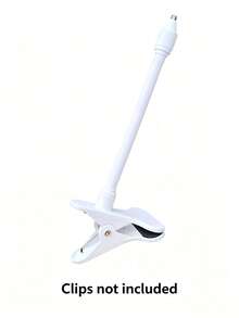 1pc/ Brand New 360° Rotating Security Monitoring Bracket, Flexible Spiral Base Phone Holder (21cm/41cm), With Camera Mount, Universal Bedside Bracket, Suitable For Smartphones, Home Security Cameras And Baby Monitors (Please Watch Video For Operating Instructions When Purchasing) - Clip-on Style - View 14