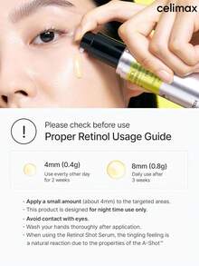 celimax 维他命A视黄醇紧致精华液 | 蕴含纯天然维他命A视黄醇、肽、毛孔收缩剂，抗皱、紧致肌肤、抗衰老、柔滑肌肤 30毫升 - 30毫升 - 查看 10