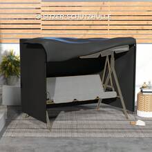 Furniture Set Covers - 黑色 + 聚酯纖維 - 查看 8