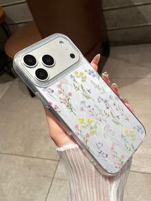 1件花卉印花手機殼，適用於 iPhone 17 / 17 Pro / 17 Pro Max，適用於 iPhone 15，適用於 iPhone 16 Pro Max，適用於 iPhone 16，適用於 iPhone 14，適用於 iPhone 15，適用於 iPhone 16 Plus，適用於 iPhone 18 Pro，適用於 iPhone 18 Pro Max - 彩色 - 查看 4