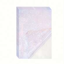 50 Sheets A6(4.1 X 5.8 Inches) Size Star Transparent Holographic Laminate Sheets, Self-Adhesive Waterproof Vinyl Sticker Paper For DIY Crafts - Star - View 9