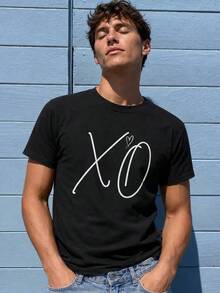 The Weekend T-Shirt - XO Retro Concert Fan Top, Black Tee - 樣式1 - 查看 9