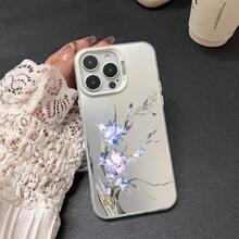 Funda de teléfono genial combinada con proceso IMD de alta calidad, acabado láser colorido en la parte trasera, marco de color contrastante y tacto agradable – un verdadero atractivo visual. - Blanco - Ver 1