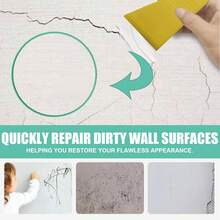 Quick Wall Repair Kit For Home, Wall Stain Graffiti Mold Spot Renovation Maintenance Crack Repair Paste, Restore Perfect Flawless Wall Surface, Daily Household Time-Saving, Fast Repair, Warm Holiday Gift For Friends And Family - A - View 7