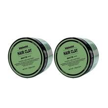 Men's Hair Styling Clay 120g Matte Finish Long-Lasting Hold Non-Sticky No Residue Voluminous Texture Dry & Styled - Mud - View 12