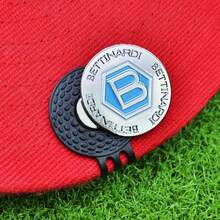 Golf Divot Repair Tool With Magnetic Ball Marker, Metal Golf Ball Design Pitch Mark Repair Tool, Portable Golf Accessory For Men And Women - Star - View 3