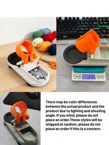 1pc Plastic Glue Gun Stand,Home Diy Repair Tool Glue Gun Stand, Multifunctional Universal Hot Glue Gun Stand,Universal Base For Hot Melt Glue Gun, Keeps Work Area Tidy - Multicolor - View 9