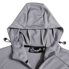 Under Armour Jaket Olahraga Luar Ruangan Pria Baru, Kasual, Nyaman, Tahan Angin, untuk Latihan - Grey - View 6