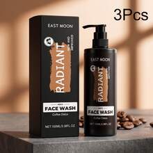 East Moon ®   Men's Cleanser – 100mL/3.38 Fl Oz Deep Cleansing Face Wash Oil Control, Pore Care, Hydration & Healthy-Looking Skin, Daily Men's Grooming Cleanser Travel, Graduation & Wedding Season - Facial Cleanser - View 13