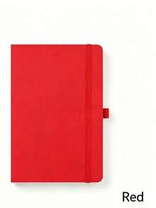 1本 A5 有線筆記本 硬殼附書籤緞帶 - 軟封面商務日記本，學校用品，文具，開學必備，學習筆記本，書寫，大學有線筆記本，用於記錄，日誌筆記本 5.7"*8.4" 學校用品 - A - 查看 10