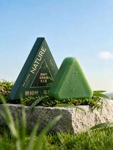 1瓶柏葉桂花洗髮精，手工便攜式皂，深層清潔滋養保濕，控油順滑強韌，改善髮質，適合戶外旅行，情人節母親節禮物，聖誕禮物盒 - 側柏葉香皂 - 查看 12