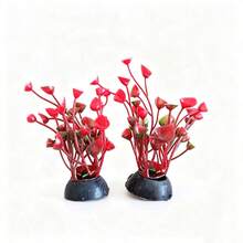 Artificial Aquarium Plants,Fish Tank Decor,Fish Tank Accessories Aquarium Decorations Plants, Fish Tanks Decoration Plants, Fish Tank Decor, Aquarium Decor Plastic Plants - Happy Aquarium - View 6