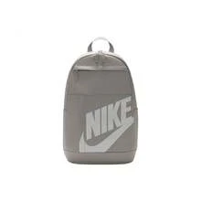 Nike ELEMENTAL Basic Large Logo Student Backpack Polyester Regular Unisex Couple Style Black/White - Grey - View 1