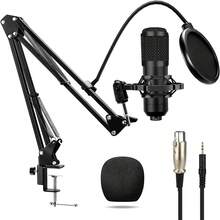 Professional Wireless Microphone Audio Interface, Portable All-In-One Podcast Device With Built-In Microphone Preamp, USB Charging, And Wireless Design, Suitable For Recording, Live Streaming, DJing, And Smartphones - Black - View 22