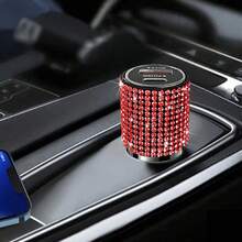 1個亮面手工水鑽車用充電器，快速充電 USB Type-C 車用手機充電器，鑽石適配器，相容手機、行車記錄器、GPS 及其他設備，適合男女的完美節日/生日禮物 - 彩色 - 查看 76