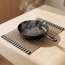 1pc Stainless Steel Expandable Dish Rack, Can Be Placed Over Sink, Black And Gray, With Adjustable Arms, A Fully Functional Kitchen Sink Storage Rack, Suitable For Vegetables And Fruits Kitchen Utensils Set, Can Be Used In Kitchen And Bathroom, A Great Gift For New Year And Christmas - Multicolor - View 7