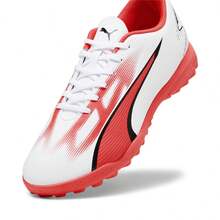 Puma Spring/Autumn Men's Entry-Level Artificial Turf Football Shoes With Studs ULTRA Men's Low-Top Comfortable Sports Shoes 10752801 - White - Black - Fiery Red - View 5