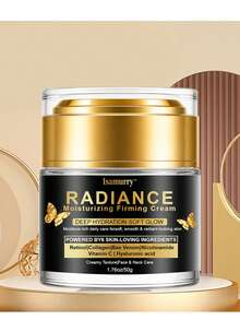 Isamurry Crema Hidratante con Vitaminas Iluminadora y Reafirmante, Crema de Retinol y Colágeno / Textura Delicada y Rica / Nutre la Piel / talla grande Elástica / Hidrata y Rellena la Piel, Crema Hidratante de Día y Noche, Reafirma la Piel, Apta para Hombres y Mujeres - Collagen - Ver 9