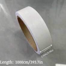 1 Roll 10m*2.5cm Wood Grain Edge Banding Decorative Tape, Thickened Self-Adhesive Edge Strip, Premium Matte Finish, Peel And Stick, Suitable For DIY Renovation, Edge Binding, Tabletop, Easy To Use - 10mx2.5cm - View 4