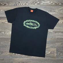 Alcatraz Island Round Grass Graphic Print T-Shirt Size - 樣式1 - 查看 1