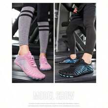 Women Sports Shoes - 藍色 - 查看 3