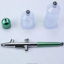 Boquilla para tatuajes, aerógrafo portátil, boquilla de 0.3 mm, pistola de pulverización de acción simple para arte de uñas, pintura de modelos, manualidades, versátil. - Rosa Oxidada - Ver 8