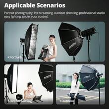 Ambitful Q7 55cm Quick Release Octagonal Softbox, Bowens Mount Portable Foldable Photography Soft Light Box For For Studio Photography Shooting - View 4