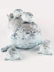 Kids Plush Interactive Toy Figures - Grey - View 1