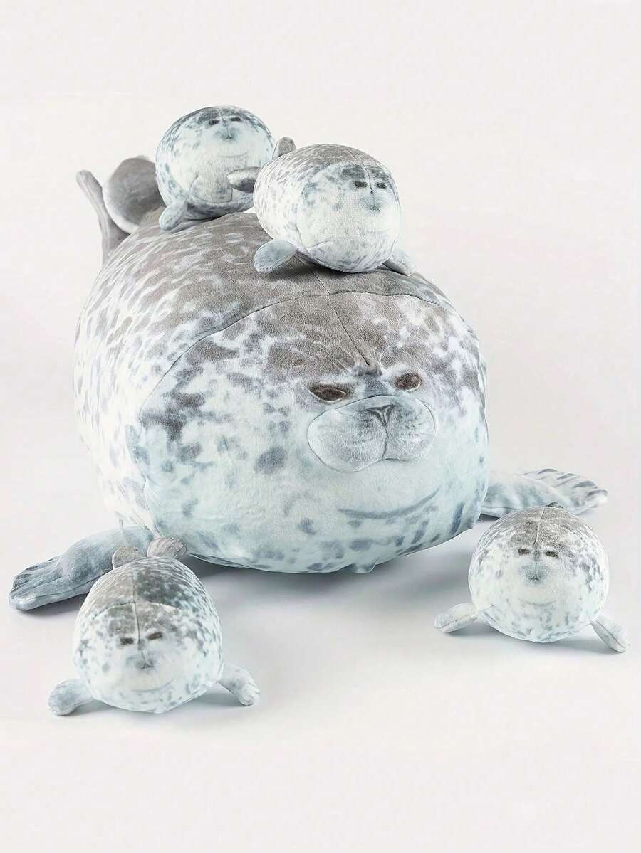 Kids Plush Interactive Toy Figures - Grey - View 1