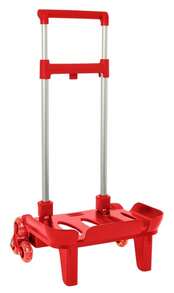 RED FOLDABLE TRIPLE WHEEL