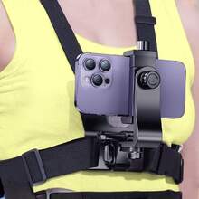 Phone Neck Mount Holder, First-Person View Live Streaming Neck Mount, Outdoor Live Streaming Phone Holder - Multicolor - View 3