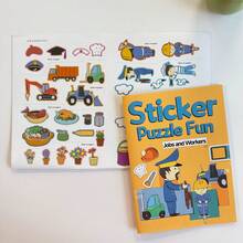 Children's Sticker Book, Creative Sticker Activity Book, Fun DIY Handmade Sticker Album, Reusable Sticker Collection Book, Cute Animal Cartoon Stickers, Educational Learning Activity Book, Art Craft Supplies, Preschool Early Learning Gift - Children's Sticker Book - View 13