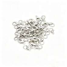 100pcs 12*7mm Lobster Clasp Gold & Silver Jewelry Clasps For Jewelry Making Accessories And Bracelet Necklace Ornament Making - KC Gold - View 5